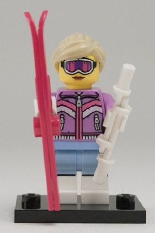 Downhill Skier - Series 8 Collectible Minifigure (col08-7)