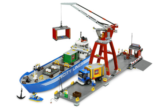 7994 City Harbor (Used) LEGO City