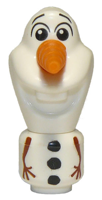 Olaf - Micro Doll, White Mouth (dp086)