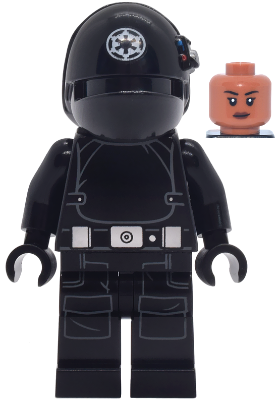 Imperial Gunner - Helmet with White Imperial Logo, Sienna Head (sw1472)