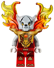 Worriz - Armor Breastplate, Flame Wings (loc129)