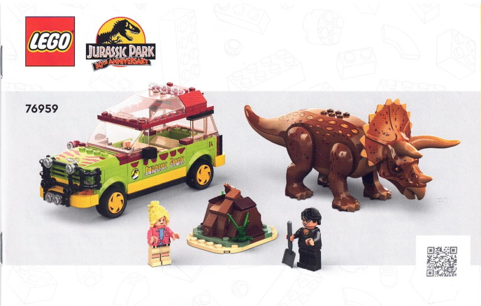 76959 Triceratops Research (Certified) LEGO Jurassic World