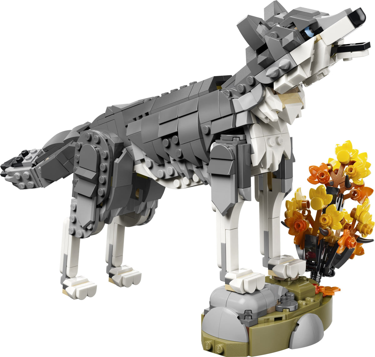 31393 Forest Animals: Gray Wolf