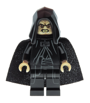 Emperor Palpatine - Hood Basic, Orange Eyes (sw1107)