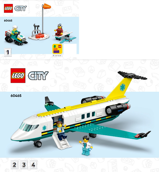 60465 Air Ambulance (Certified) LEGO City
