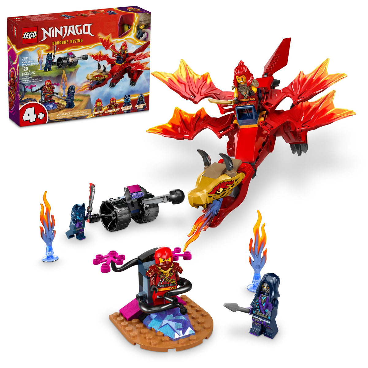 71815 Kai's Source Dragon Battle (Retired) LEGO Ninjago