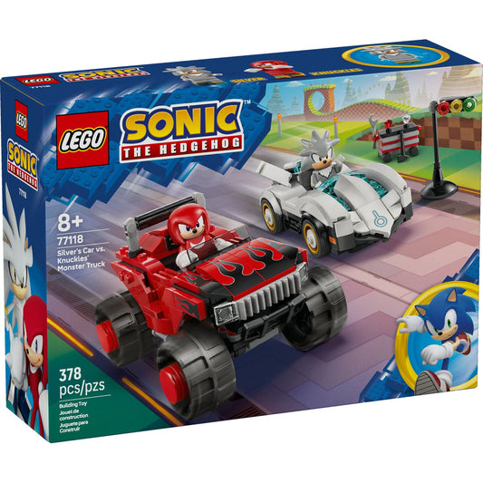 77118 Silver's Car vs. Knuckles' Monster Truck (Retired) LEGO Sonic
