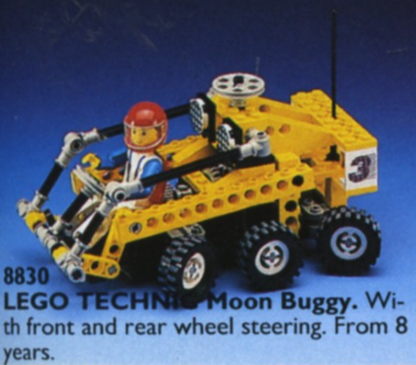 8830 Rally 6-Wheeler (Moon Buggy) (Certified) LEGO TECHNIC
