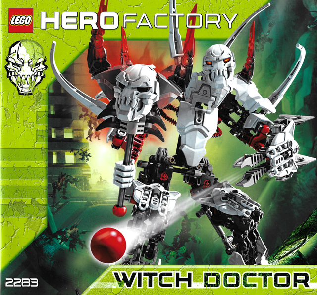 2283 Witch Doctor (Used) LEGO HERO Factory