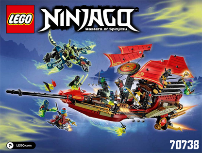 70738 Final Flight of Destiny's Bounty (Certified) LEGO Ninjago