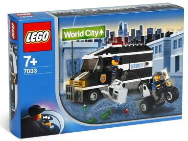7033 Armoured Car Action (Retired) LEGO World City