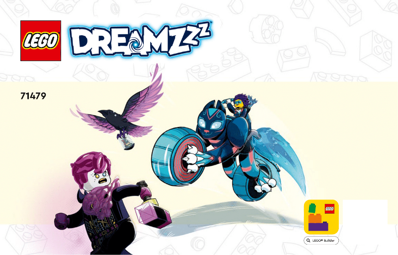 71479 Zoey's Cat Motorcycle (Certified) LEGO Dreamzzz