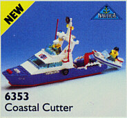 6353 Coastal Cutter (Used) LEGO Town