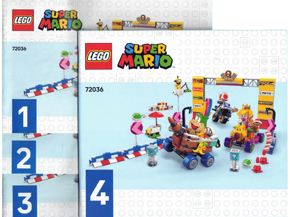 72036 Mario Kart - Baby Peach & Grand Prix Set (Certified) LEGO Super Mario