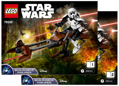 75532 Scout Trooper & Speeder Bike (Certified) LEGO Star Wars