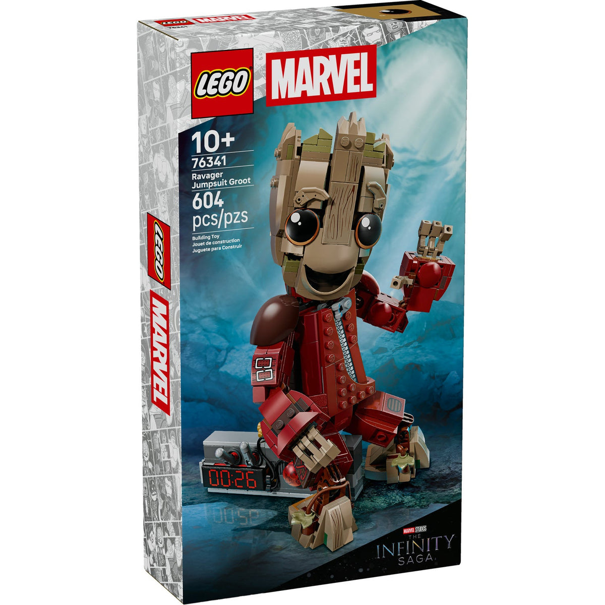 76341 Ravager Jumpsuit Groot (Retired) LEGO Super Heroes