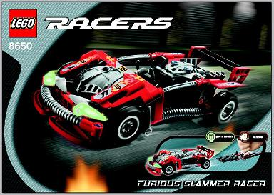 8650 Furious Slammer Racer (Certified) LEGO Racers