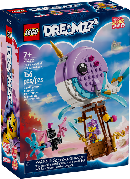 71472 Izzie's Narwhal Hot-Air Balloon