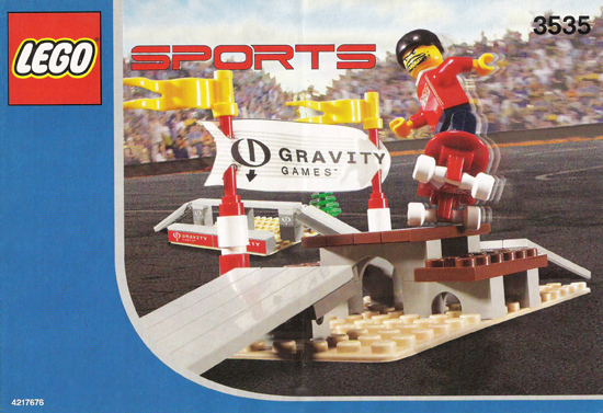 3535 Skateboard Street Park (Used) LEGO Sports