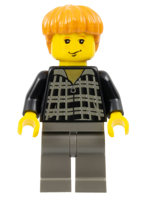 Ron Weasley - Black and White Plaid Shirt (hp032)