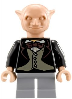 Goblin - Black Jacket, Light Bluish Gray Legs (hp117)