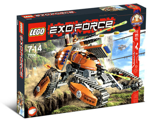 7706 Mobile Defense Tank (Retired) LEGO Exo-Force