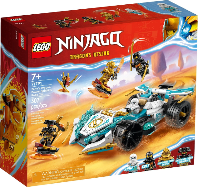 71791 Zane's Dragon Power Spinjitzu Race Car (Retired) LEGO Ninjago