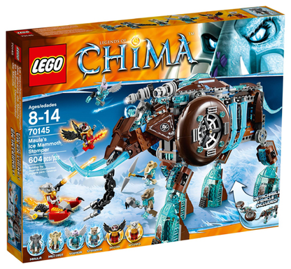 70145 Maula's Ice Mammoth Stomper (Retired) LEGO Legends of Chima