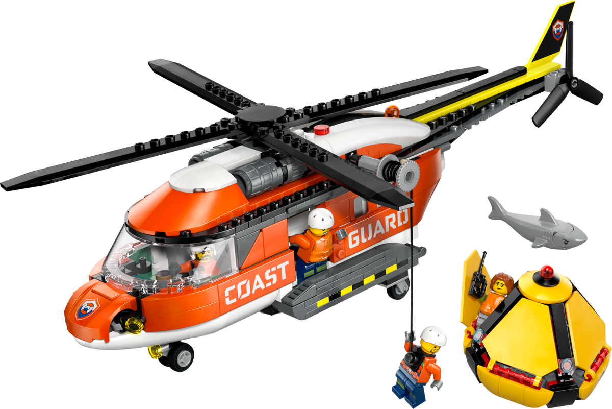 60503 Coast Guard Helicopter (Certified) LEGO City