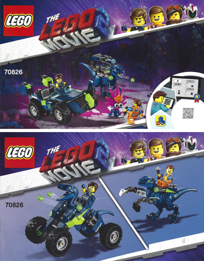 70826 Rex's Rex-treme Offroader! (Certified) LEGO The LEGO Movie 2