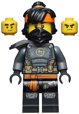 Cole - The Island, Mask and Hair with Bandana (njo0678)