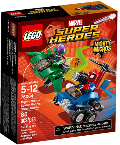 76064 Mighty Micros: Spider-Man vs. Green Goblin (Retired) LEGO Super Heroes