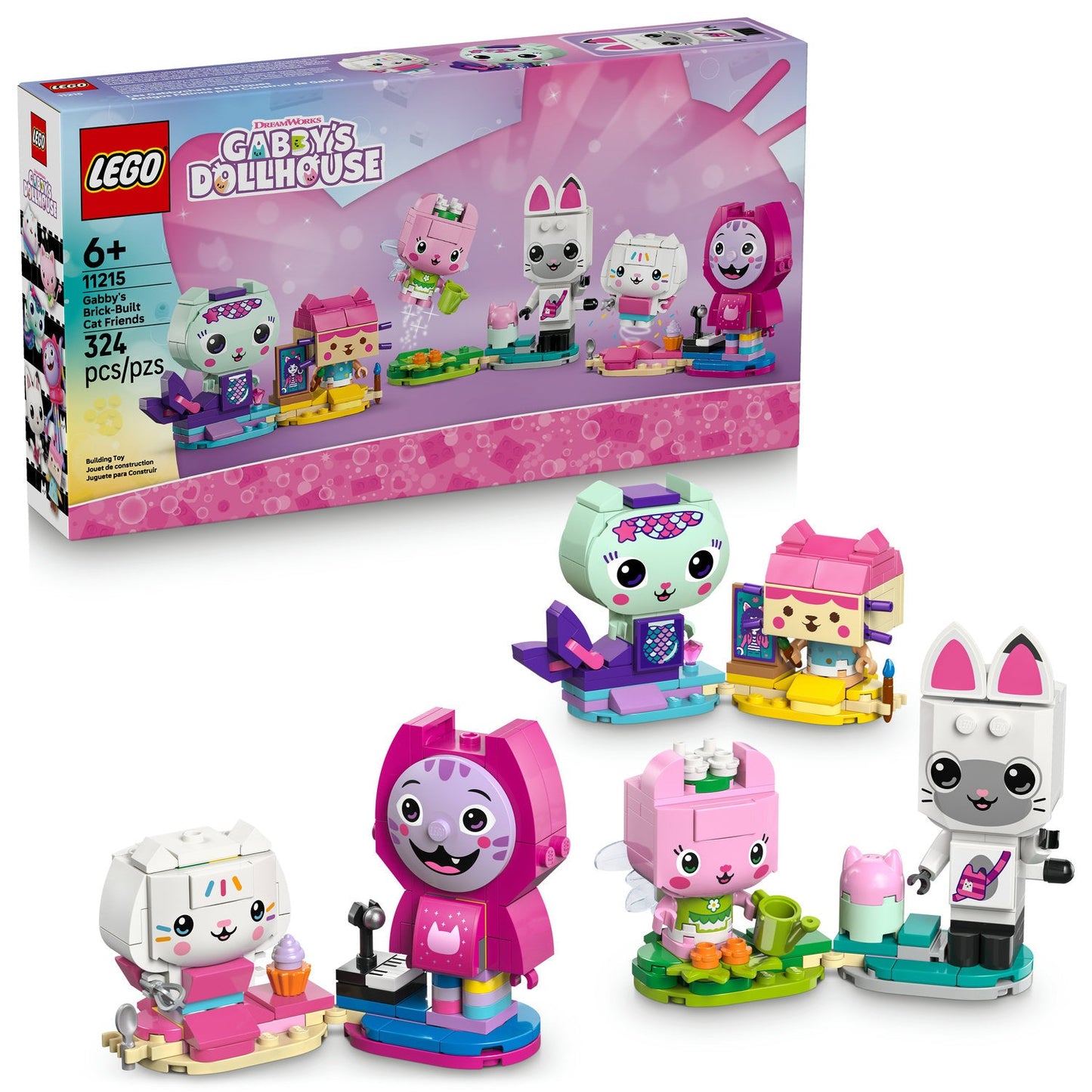 11215 Gabby's Brick-Built Cat Friends