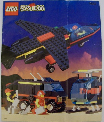 1687 Midnight Transport (Used) LEGO Town
