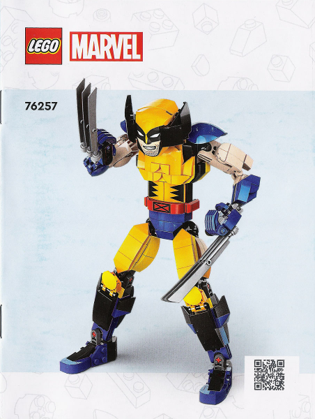 76257 Wolverine Construction Figure (Used) LEGO Super Heroes