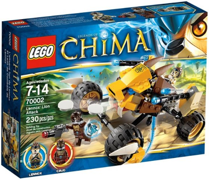 70002 Lennox' Lion Attack (Retired) LEGO Legends of Chima