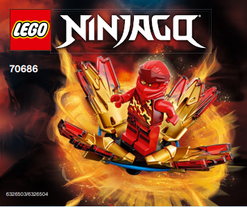70686 Spinjitzu Burst - Kai (Used) LEGO Ninjago