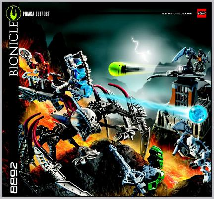 8892 Piraka Outpost (Certified) LEGO BIONICLE