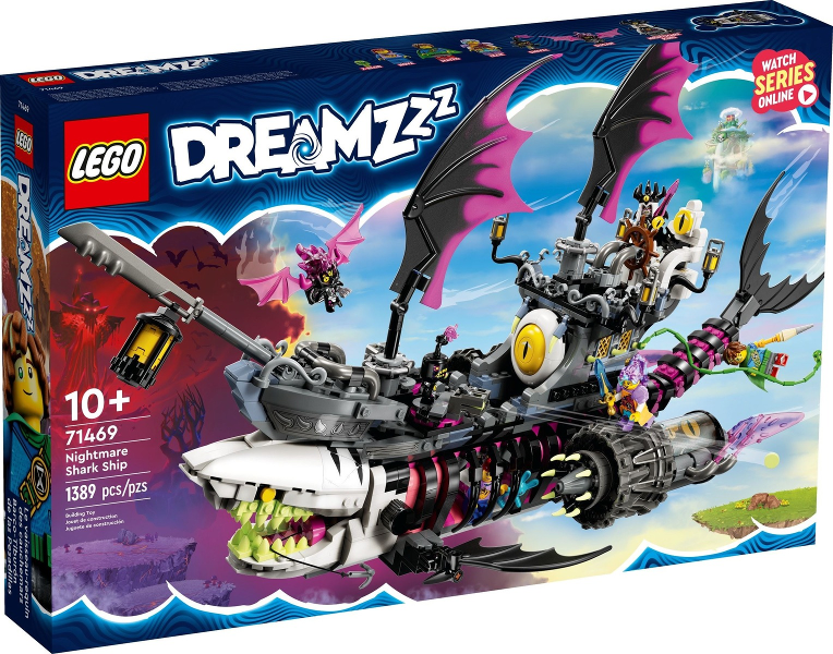 71469 Nightmare Shark Ship (Retired) LEGO Dreamzzz