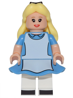 Alice, Disney, Series 1 (Minifigure Only) (dis007)