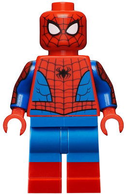 Spider-Man - Printed Blue Arms, Red Boots (sh0708)