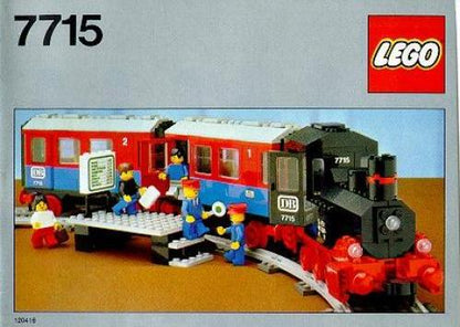 7715 Push-Along Passenger Steam Train (Used) LEGO Trains