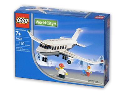 4032 Holiday Jet (SWISS Version) (Retired) LEGO Town