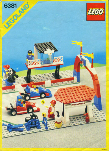 6381 Motor Speedway (Certified) LEGO Town