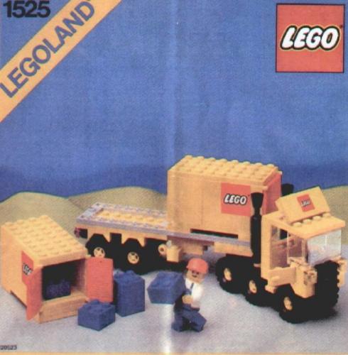 1525 LEGO Container Lorry (Used) LEGO Town