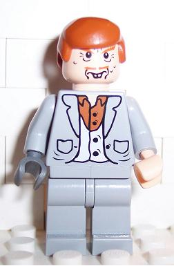 Peter Pettigrew (Wormtail) - Light Bluish Gray Suit (hp071)