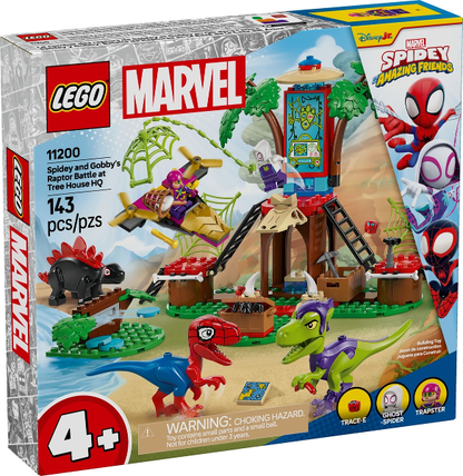 11200 Spidey and Gobby's Raptor Battle at Tree House HQ (Retired) LEGO Super Heroes