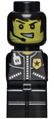 Microfigure City Alarm Police Officer (4656046 / 6020809) (85863pb074)