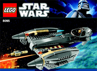 8095 General Grievous' Starfighter (Used) LEGO Star Wars