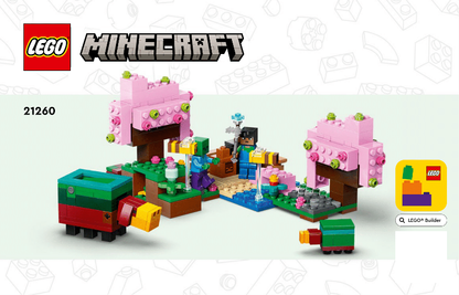 21260 The Cherry Blossom Garden (Certified) LEGO Minecraft